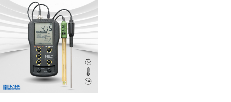 Hanna HI 83141-1 Harici Problu pH / mV / Sıcaklık Ölçer