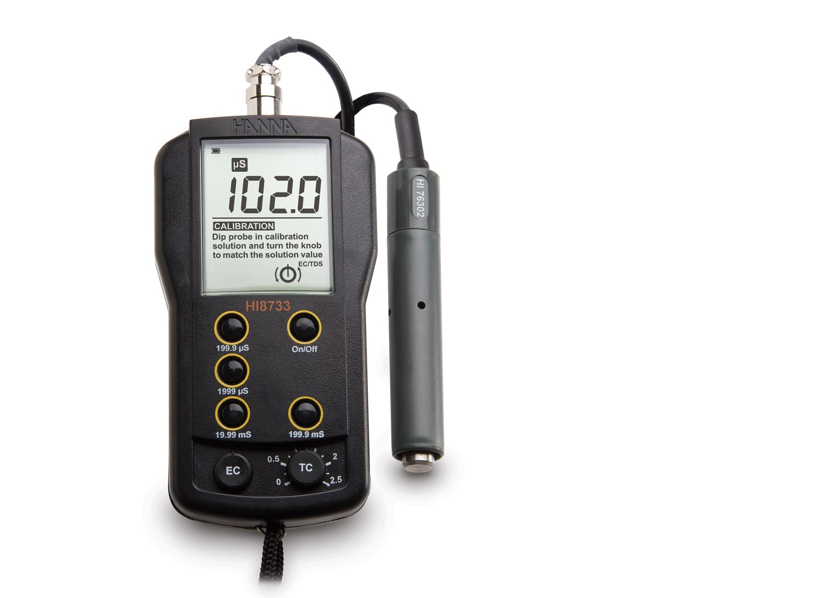HANNA HI8733 Multi-range EC Metre