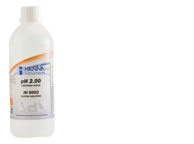 HANNA HI5002 pH 2.00 - 25oC Technical Calibration Buffer, 500 mL