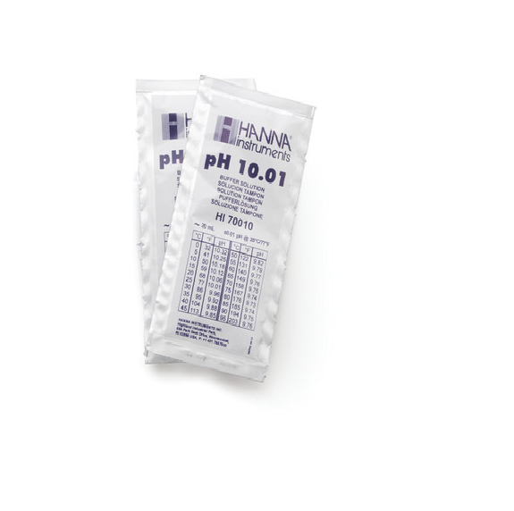 HANNA HI70010P - pH 10.01 Calibration Buffer Sachets (25 x 20 mL)