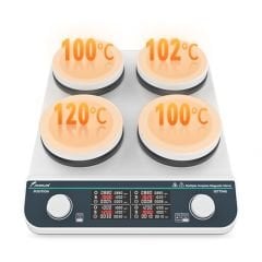 Çoklu Sıcak Plakalı Manyetik Karıştırıcı-HHMS-4Max