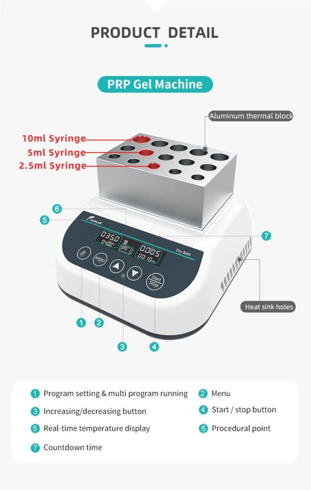 PRP Jel Üreticisi Plazma Dolgu Makinesi DB100-CG