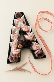 Harf Kutu Çikolata Kişiye Özel