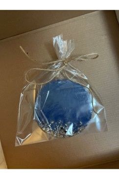 Okyanus Temalı Epoksi Bardak altlığı (Tekli)