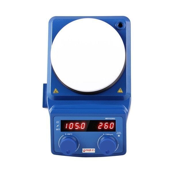 FOURE'S Isıtıcılı Manyetik Karıştırıcı 5 Litre Set Stant ve Harici Sıcaklık Probu ile