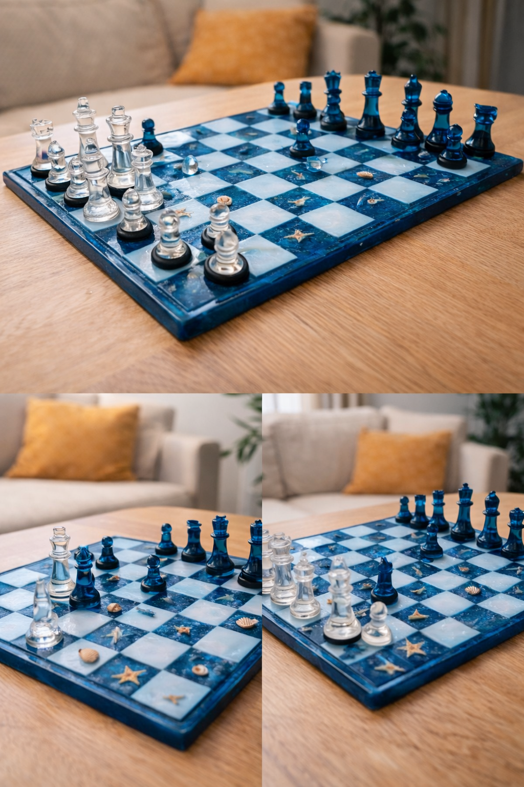 Epoksi Satranç Takımı
