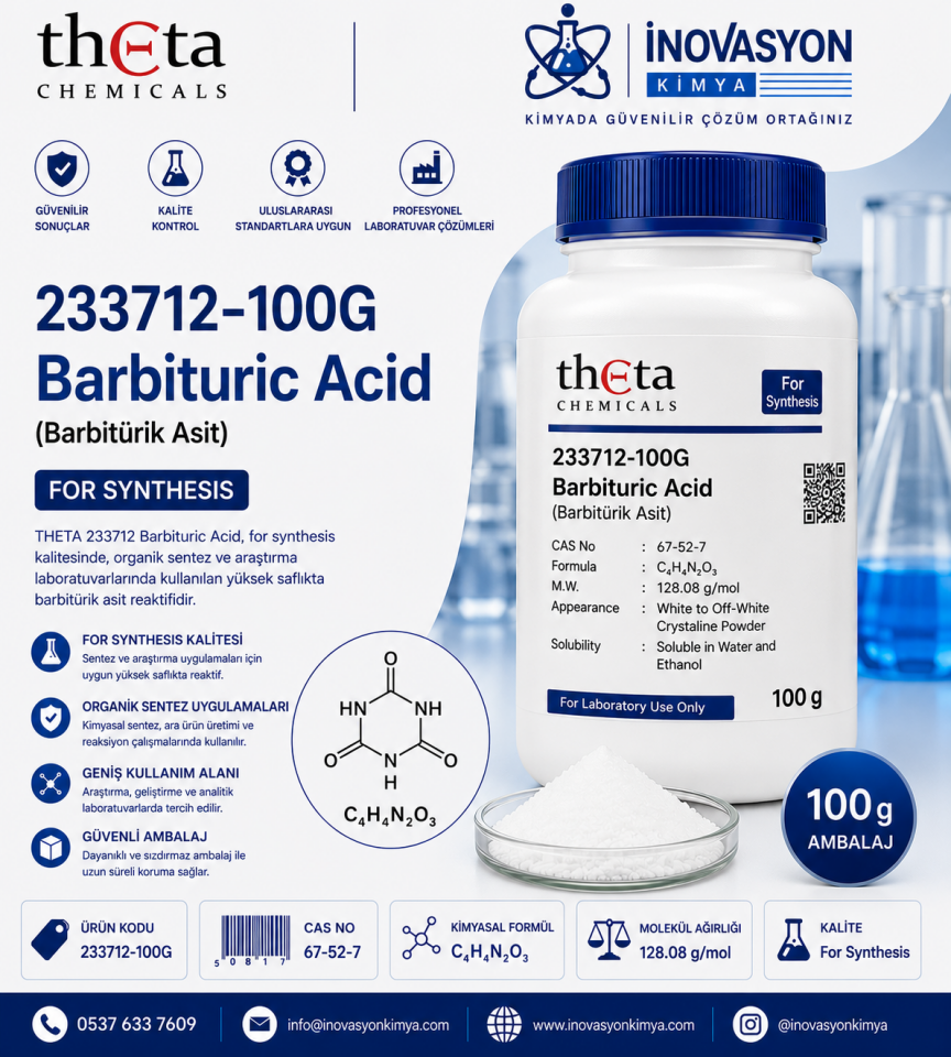THETA 233712 Barbituric Acid for Synthesis 100 g