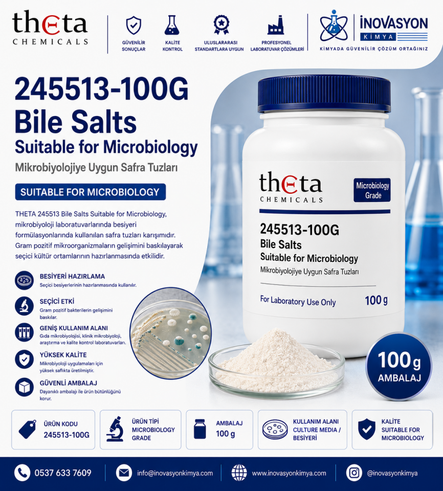 THETA 245513 Bile Salts Suitable for Microbiology 100 g