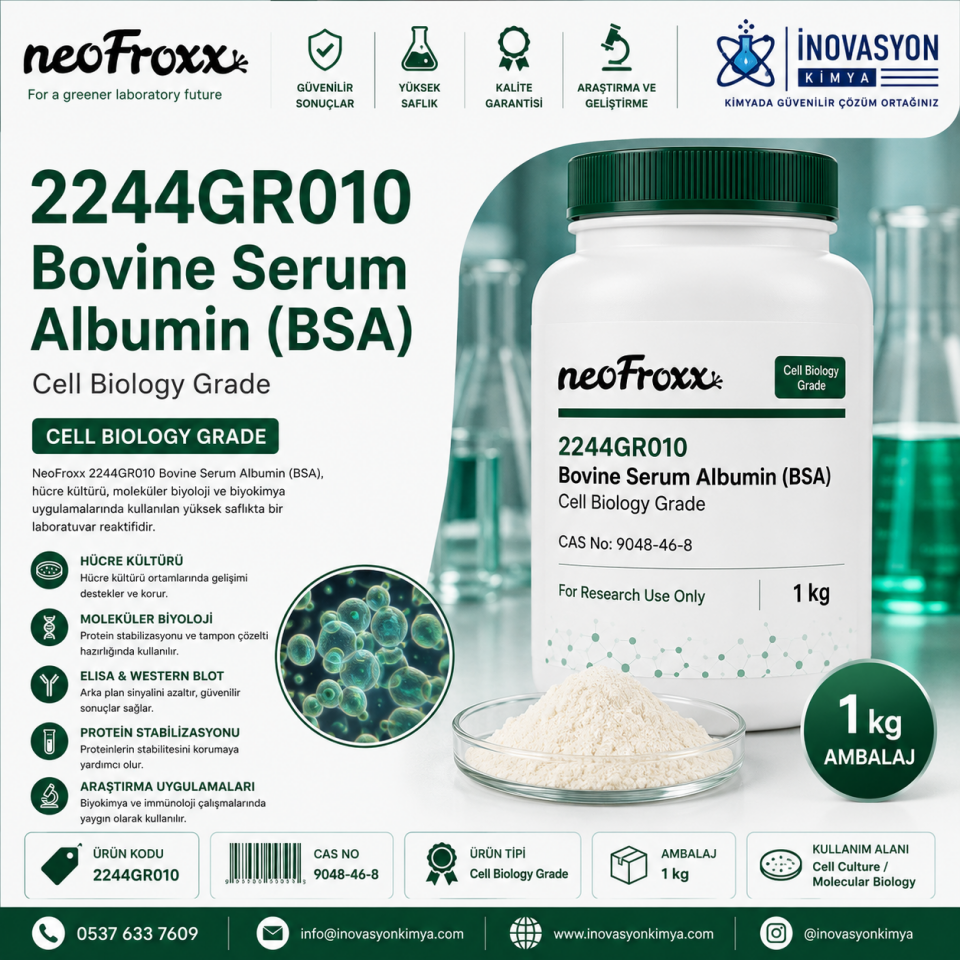 NeoFroxx 2244GR010 Bovine Serum Albumin (Cell Biology) 1 kg