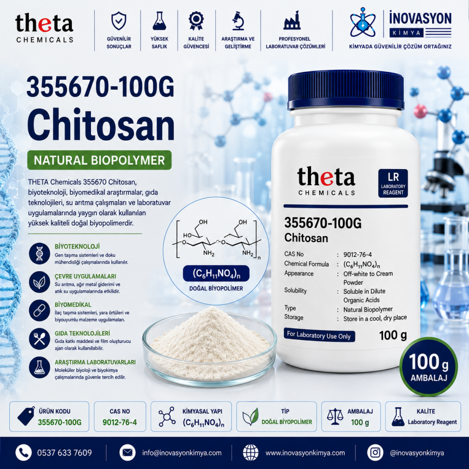 THETA Chemicals 355670-100G Chitosan 100 g